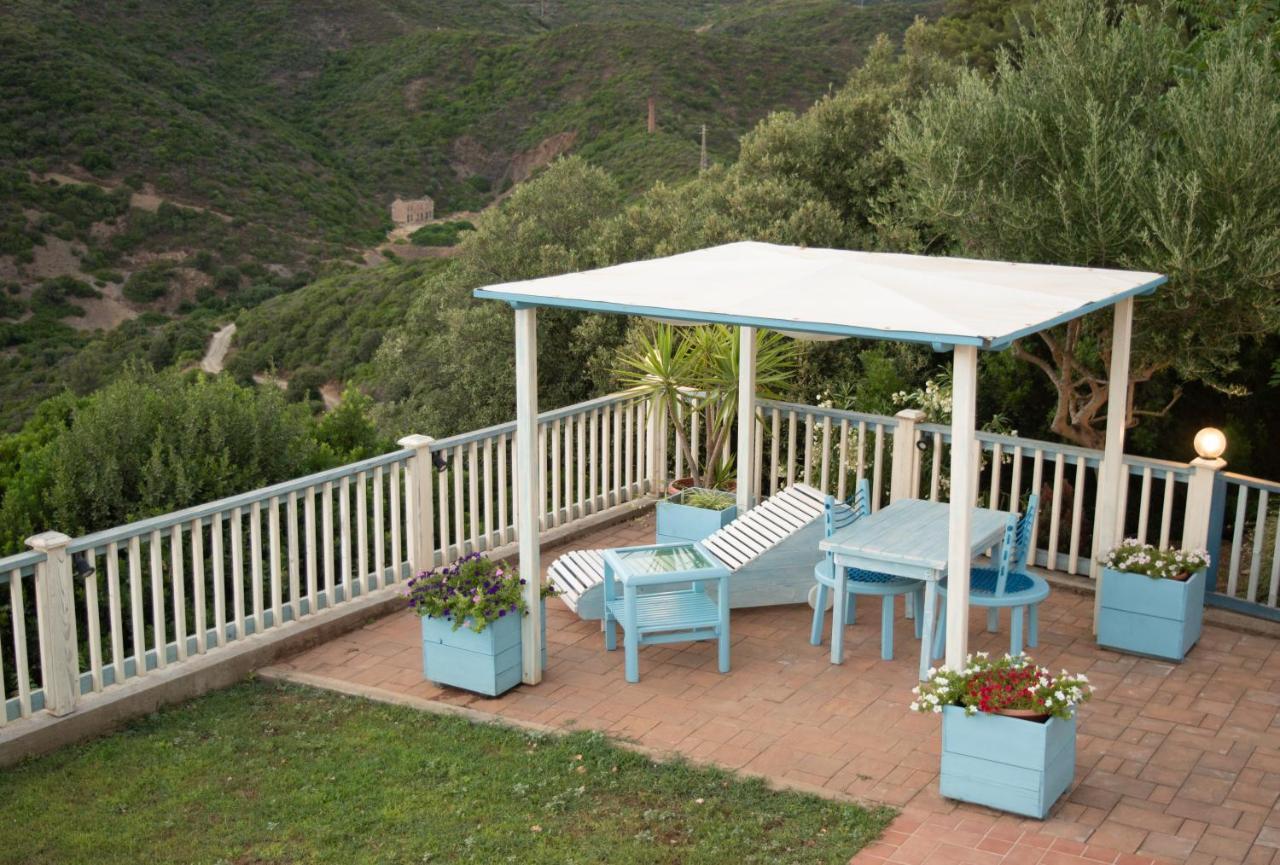 Nel Verde Del Villaggio - Casetta Celeste Гоннеза Экстерьер фото